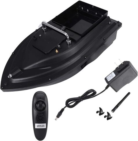 Fishing Bait Boat 100?240V 500m Smart RC Fish Finder 2kg Loading RC Automatic Fish Feeder Boat (US) in Saudi Arabia