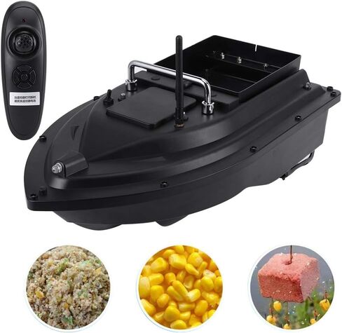 Fishing Bait Boat 100?240V 500m Smart RC Fish Finder 2kg Loading RC Automatic Fish Feeder Boat (US) in Saudi Arabia