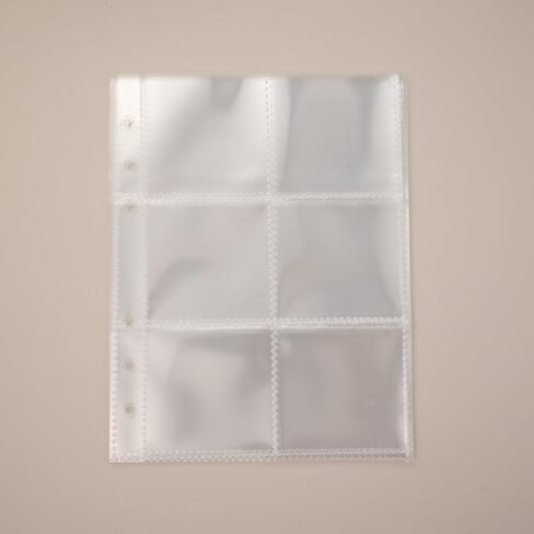 4x6 Photo Booth Photo Album - 6 Ring Glitter Notebook Sparkle Binder With 10 4 by 6 Photo Sleeves - Fits 20 Photo Pages (4x6, QUARTZ) in Kuwait