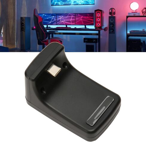 VbestLife لبطارية وحدة تحكم قابلة للشحن ، 1800 مللي أمبير في الساعة مع تشغيل مؤشر LED ومجموعة مع كابل شحن USB من النوع C لوحدة التحكم in Saudi Arabia
