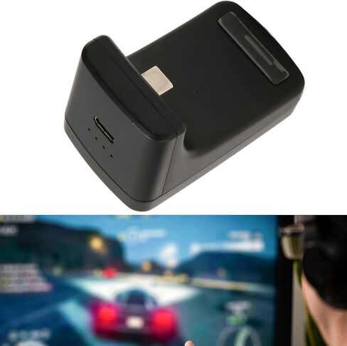 VbestLife لبطارية وحدة تحكم قابلة للشحن ، 1800 مللي أمبير في الساعة مع تشغيل مؤشر LED ومجموعة مع كابل شحن USB من النوع C لوحدة التحكم in Saudi Arabia