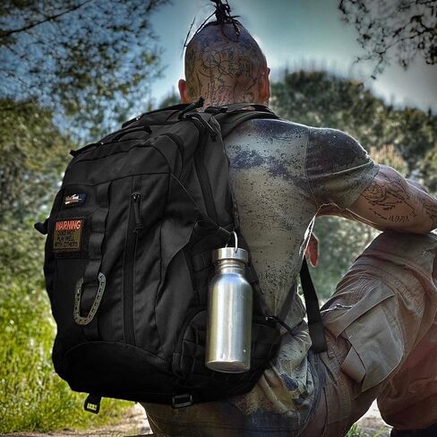 Windtook 40L حقيبة ظهر تكتيكية عسكرية للرجال والنساء ، Molle Heaking Daypacks Assault Pack 3 Day Bug Out bag for Camping Army Hunting Gym Rucksack Survival (Green) in Saudi Arabia
