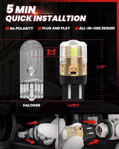LASFIT 3157 LED لمبة إضاءة خلفية للفرامل فائقة السطوع باللون الأحمر 3057 3156 4157 3157A 3457A LED لمبة لإيقاف أضواء وقوف السيارات سهلة التركيب 2024 ترقية جديدة (حزمة من 2) in Saudi Arabia