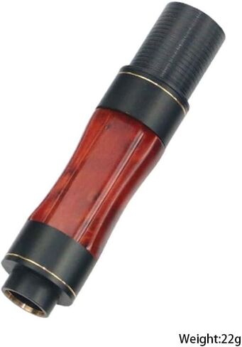 Pack of 1 Solid Wood Reel Seat Spinning Casting Trout Fishing Reel Seat Rod Building Component Pole Repair Reel Seat Accessories in Saudi Arabia