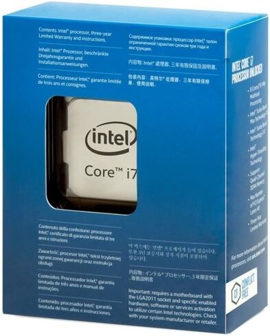 Intel Boxed Core I7-6850K Processor (15M ذاكرة التخزين المؤقت ، حتى 3.80 GHz) FC-LGA14A 3.6 6 BX80671I76850K in Saudi Arabia