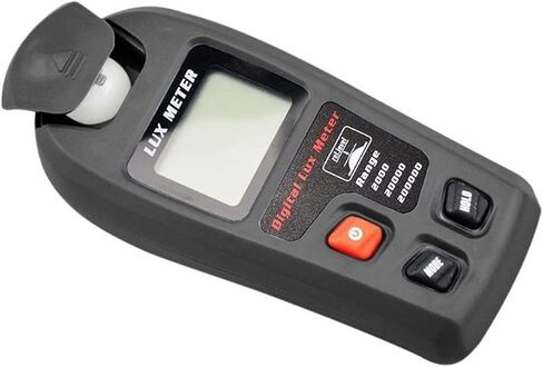 Light Meter Digital Lux Meter 200,000 Lux Digital LCD Pocket Light Meter Lux/FC Measure Tester illuminometer Sensor Photometer MT-30(2) in Saudi Arabia