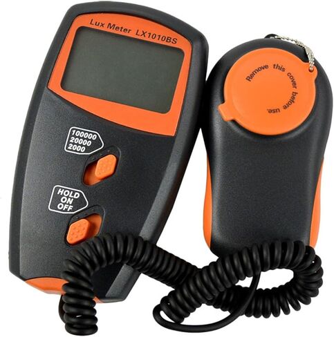 Light Meter 1010bs Light Illuminance Table100,000lux Portable Illumination Photometer(2) in Saudi Arabia