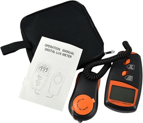 Light Meter 1010bs Light Illuminance Table100,000lux Portable Illumination Photometer(2) in Saudi Arabia