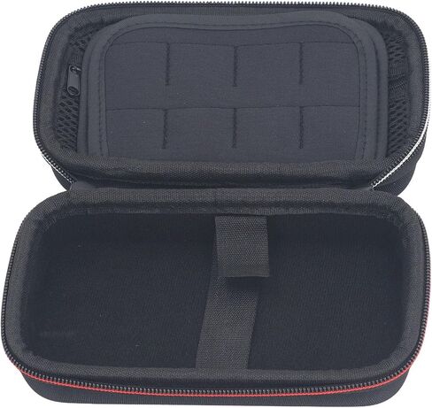 SUNGOOYUE 2DS XL 3DS Game Console Carrying Case, Hard Shell Travel Case for New 3DS New 3DS XL Super Edition Black Red, Protective Bag for 2DS XL 3DS XL New 3DS XL LL in Saudi Arabia