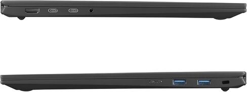 LG Gram Pro 16 inch 2-in-1 Business Laptop, WQXGA IPS Touch, Intel Evo Edition, Core Ultra 7 155H (16 Core up to 4.8GHz), Intel Arc, 32GB RAM, 1TB SSD, Windows 11 Pro, with 5ave Accessories in Saudi Arabia