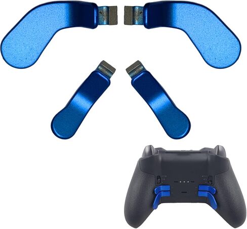 Anglepingping 4 PCS Elite Controller Paddles for Xbox One Elite Controller Series 2 Model 1797/1698,Stainless Steel Replacement Parts for Xbox Elite Controller Series 2 Core(Black) in Saudi Arabia
