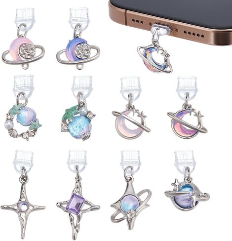 OLYCRAFT 10pcs سد سداد سد الغبار المضاد للترسبات المقابس المقاومة للغبار USB C CAP CAP PROTETROANT in Saudi Arabia