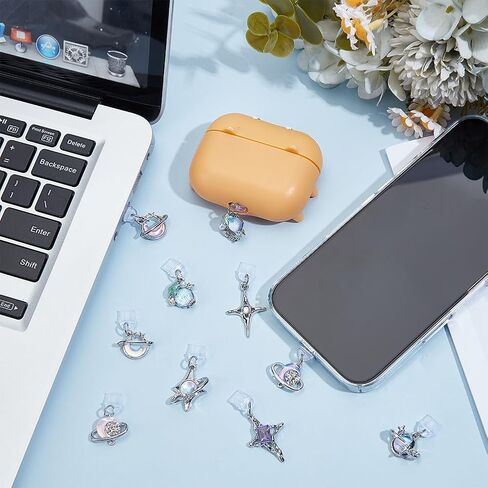 OLYCRAFT 10pcs سد سداد سد الغبار المضاد للترسبات المقابس المقاومة للغبار USB C CAP CAP PROTETROANT in Saudi Arabia