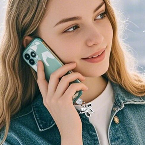 USB C Dust Plug-POR PORT PLUT PROTECTORS لشحن منفذ الشحن ، غطاء مكافحة الغبار لأجهزة النوع C ، ديكور سحر الهاتف للنساء والبنات ، 6 حزم in Kuwait