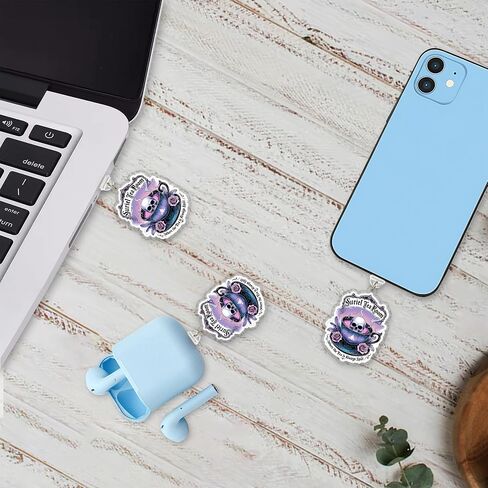 ACOTAR Velaris City Of Starlight Charms For Kindle, Phone Dust Plug 1.5 Inches Night Court, Bookish, Lightning/Type C Dust Plug, Acrylic Material, Accessories DIY in Kuwait