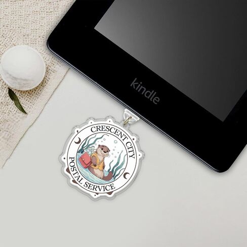 ACOTAR Velaris City Of Starlight Charms For Kindle, Phone Dust Plug 1.5 Inches Night Court, Bookish, Lightning/Type C Dust Plug, Acrylic Material, Accessories DIY in Kuwait