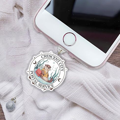 ACOTAR Velaris City Of Starlight Charms For Kindle, Phone Dust Plug 1.5 Inches Night Court, Bookish, Lightning/Type C Dust Plug, Acrylic Material, Accessories DIY in Kuwait