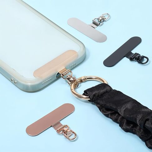 4 عبوة حزمة Tether Tether للهاتف المحمول ، Tab Phone Lanyard Tab هواتف Universal Lanyards تصحيح Rotatable 360 ​​° Complifice Lanyard Patch Mobilephone Part in Saudi Arabia