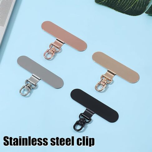 4 عبوة حزمة Tether Tether للهاتف المحمول ، Tab Phone Lanyard Tab هواتف Universal Lanyards تصحيح Rotatable 360 ​​° Complifice Lanyard Patch Mobilephone Part in Saudi Arabia