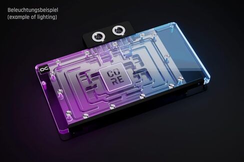 Alphacool Core Geforce RTX 5090 Solid + AMP GPU Water Block with Backplate in Saudi Arabia