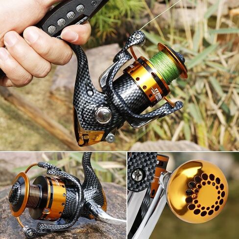 Fishing Reels- 12+1 BB, Light and Smooth Spinning Reels, Powerful Carbon Fiber Drag, Saltwater and Freshwater Fishing in Saudi Arabia