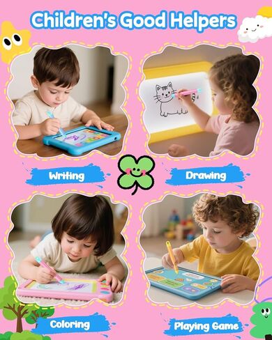 Kid-Friendly Stylus Pen for Touch Screens, 3 Pack Kids Tablet Stylus for iPad, iPhone, Fire Tablet, Fire Kids, Samsung Tablets and All Touch Screen Devices, Safe Stylus Pen for Kids (Only Pens) in Kuwait