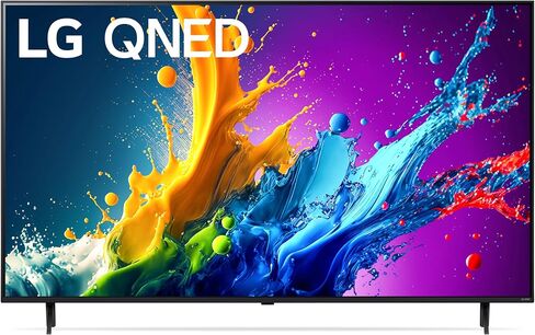 LG 65 بوصة فئة QNED80T Series LED SMART TV 4K Processor شاشة مسطحة مع MAGIC REMOTE AI مع ALEXA BLUSTING في (65QNED80TUC ، 2024) (متجددة) in Saudi Arabia