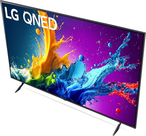 LG 65 بوصة فئة QNED80T Series LED SMART TV 4K Processor شاشة مسطحة مع MAGIC REMOTE AI مع ALEXA BLUSTING في (65QNED80TUC ، 2024) (متجددة) in Saudi Arabia