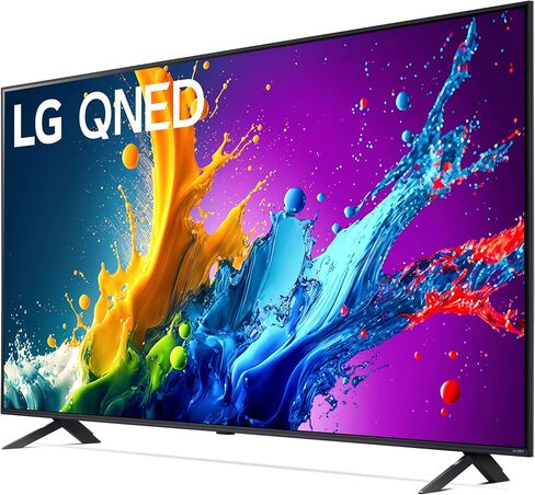 LG 65 بوصة فئة QNED80T Series LED SMART TV 4K Processor شاشة مسطحة مع MAGIC REMOTE AI مع ALEXA BLUSTING في (65QNED80TUC ، 2024) (متجددة) in Saudi Arabia