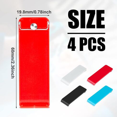 4pcs Back Stand for Nintendo Switch - Kickstand Replacement & Holder, Compatible with Switch Console (4 Colors) in Saudi Arabia