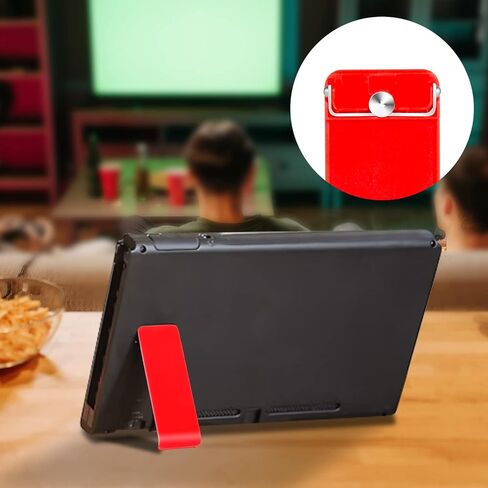 4pcs Back Stand for Nintendo Switch - Kickstand Replacement & Holder, Compatible with Switch Console (4 Colors) in Saudi Arabia