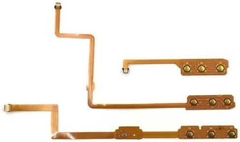 Yanhao [أجزاء ألعاب الفيديو] على زر OFF VOLULE CONTROL CUTE CUTE COWN KEY RIBBON FLEX CABLE for Nintendo Switch Lite NS OLED Part [استبدال] (اللون: للتبديل) in Saudi Arabia