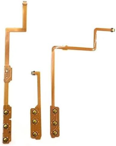 Yanhao [أجزاء ألعاب الفيديو] على زر OFF VOLULE CONTROL CUTE CUTE COWN KEY RIBBON FLEX CABLE for Nintendo Switch Lite NS OLED Part [استبدال] (اللون: للتبديل) in Saudi Arabia