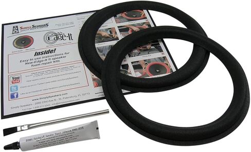 Boston Acoustics 10 Inch Square Frame Woofer Repair Kit FSK-1028 (Pair) in Saudi Arabia