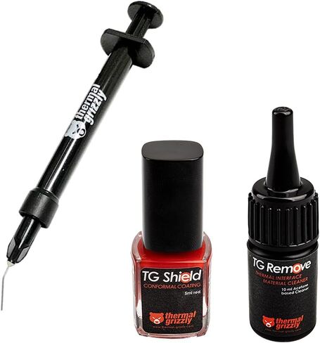 Thermal Grizzly Conductonaut Extreme Thermal Paste (5g), TG-Shield and TG-Remove 10mL in Saudi Arabia