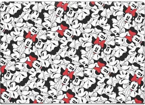 Skinit Decal Laptop Skin Compatible with HP Elitebook 840 G6 (2019) - Officially Licensed Disney Minnie Mouse Red Color Pop Face Pattern Design in Saudi Arabia