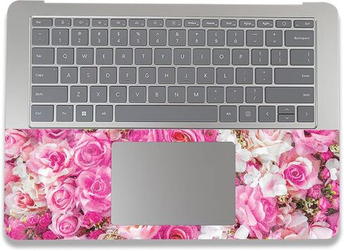 MightySkins Glossy Glitter Skin Compatible with Microsoft Surface Laptop Studio 2 (2023) Full Wrap Kit - Bed of Roses | Protective, Durable High-Gloss Glitter Finish | Easy to Apply | Made in The USA in Saudi Arabia
