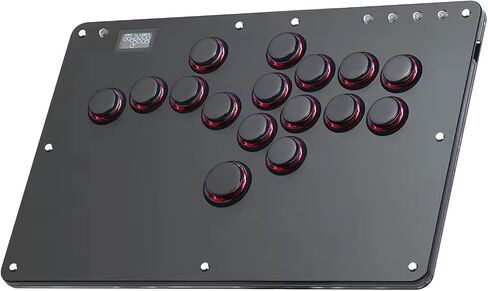 JZW-Shop Haute42 Arcade Stick T13, All-Button Arcade Controller for Switch/PC/PS4/PS3 /Steam Deck, Slim Arcade Fight Stick Game Keyboard with Turbo & Custom RGB, Supports Hot-Swap & SOCD in Kuwait