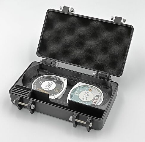 Rugged Protective Carrying Case for PSP 2000 & 3000 - Holds 4 Games, 5 Memory Cards, USB Charging Cable in Saudi Arabia