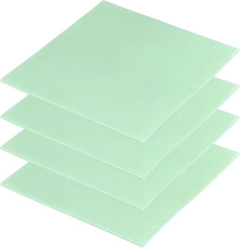 PATIKIL THERMAL PADS 100X100X1.5MM ، 4 حزمة لوح حراري تبريد السيليكون ل CPU GPU IC PCIE M.2 2280 SSD NVME DISTINK ، الأخضر in Saudi Arabia