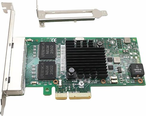 1.25G Gigabit Desktop Ethernet Server Network Adapter Card (NIC) |Single RJ45 Copper Port| 10/100/1000/1250Mbps| PCI Express 2.1 x1| Compabitle with Intel I210 Controller| Support Windows 10, Linux in Kuwait