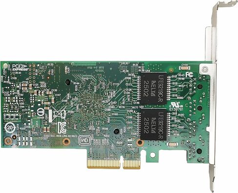 1.25G Gigabit Desktop Ethernet Server Network Adapter Card (NIC) |Single RJ45 Copper Port| 10/100/1000/1250Mbps| PCI Express 2.1 x1| Compabitle with Intel I210 Controller| Support Windows 10, Linux in Kuwait