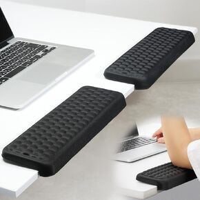 2Pcs Elbow Pad for Desk, L-Shaped Desk EdgeRest withMemory Foam Elbow Support Padding, Desk Edge Non-Slip and Ergonomic Separate Design by KONOVOLY in Saudi Arabia