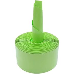 1M PVC Heat Heat Tube Pack ، for Film Film Wrap Case Cable Sleeve Green (عرض 30 مم) in Kuwait