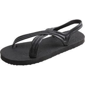 FLOJOS Original Unisex Flip-Flop, Black, 6 US Women in Kuwait