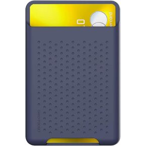 حامل بطاقة Biajiya لظهر الهاتف للوقوف Magsafe Magnetic Silicone Wallet متوافق مع iPhone17/16/15/14/13/21/21 in Kuwait