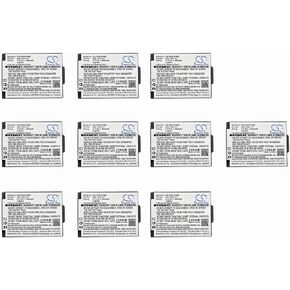 (10 حزمة) بطارية XSP لـ Frontrow Fr Assionle LifePysle PN 450-7359-101 800MAH in Saudi Arabia