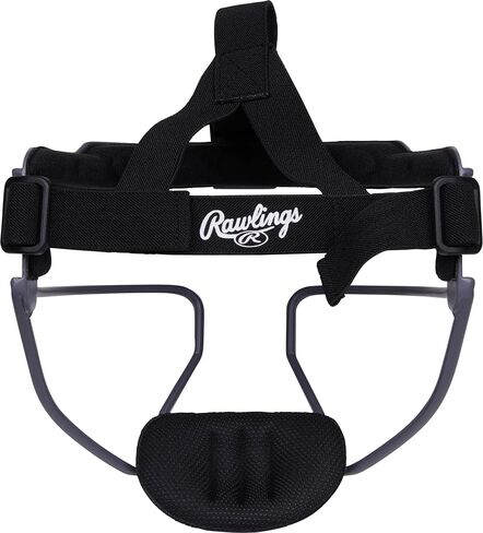 Rawlings | HI-VIZ Fastpitch Softball Fielders Mask | White | Adult in Kuwait