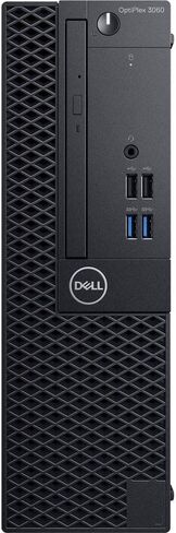 Dell Optiplex 3060 SFF كمبيوتر سطح المكتب ، Intel Core I5-8400 ، ذاكرة الوصول العشوائي 16 جيجابايت ، 512 جيجابايت SSD ، لوحة المفاتيح والماوس ، WiFi ، Bluetooth ، Windows 11 Pro (متجدد) in Kuwait