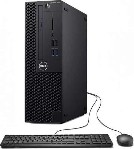 Dell Optiplex 3060 SFF كمبيوتر سطح المكتب ، Intel Core I5-8400 ، ذاكرة الوصول العشوائي 16 جيجابايت ، 512 جيجابايت SSD ، لوحة المفاتيح والماوس ، WiFi ، Bluetooth ، Windows 11 Pro (متجدد) in Kuwait